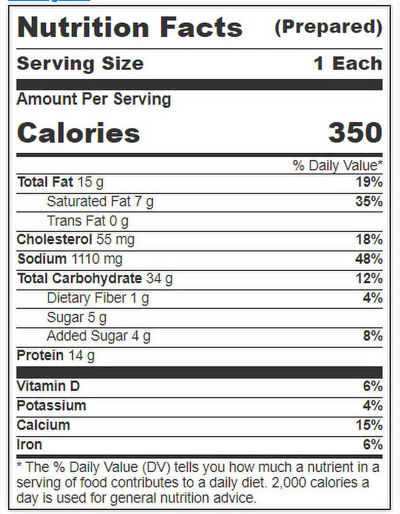 Deli Express Chuckwagon Sandwich 4.5oz (PACK OF 10)
