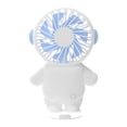 thumbnail image 2 of Mini Ventilador Mano Carga Perezosa Eléctrico Pequeño Ventilador Creativo Estudiante USB Pequeño Ventilador Eléctrico Pequeño Ventilador Eléctrico (T9 Astronauta Azul), 2 of 9