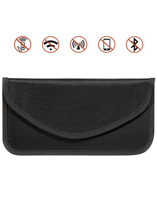 Deago Faraday Bags for Car Keys and Cell Phone, RFID Signal Blocking Key  Pouch Wallet, Anti-Tracking Anti Theft Car Protection, Cell Phone Signal  Jammer 