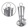 thumbnail image 2 of Juego de utensilios 7 piezas de acero inoxidable con soporte, 2 of 5