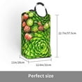 thumbnail image 3 of Picia Cactus And Succulents Laundry Basket With Handles Laundry Hamper Toys Storage Organizer Foldable Bucket Washing Bin Dirty Clothes Bag For Home Bathroom Bedroom Dorm, 3 of 6