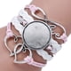 thumbnail image 3 of Pulsera tejida con transferencia de calor, pulsera en blanco, hecha a mano, material de base para bricolaje, joyería, 3 of 5