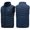 Blue, variant on YAYUBA Heated Vest for Men Smart USB Heating Vest for Women with Fast Charging Technology All Season Wearable Warmth,Black,XL