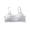 Gray, variant on Teens Girls Padded Training Bra Cotton Breathable Crop Cami Training Bras for Kids Girls with Removable Padding 8-16T