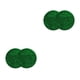 thumbnail image 3 of Scienceny Portavasos universal para coche Esteras de aislamiento térmico redondas Almohadillas de diamantes de imitación antideslizantes Verde 2piezas, 3 of 6