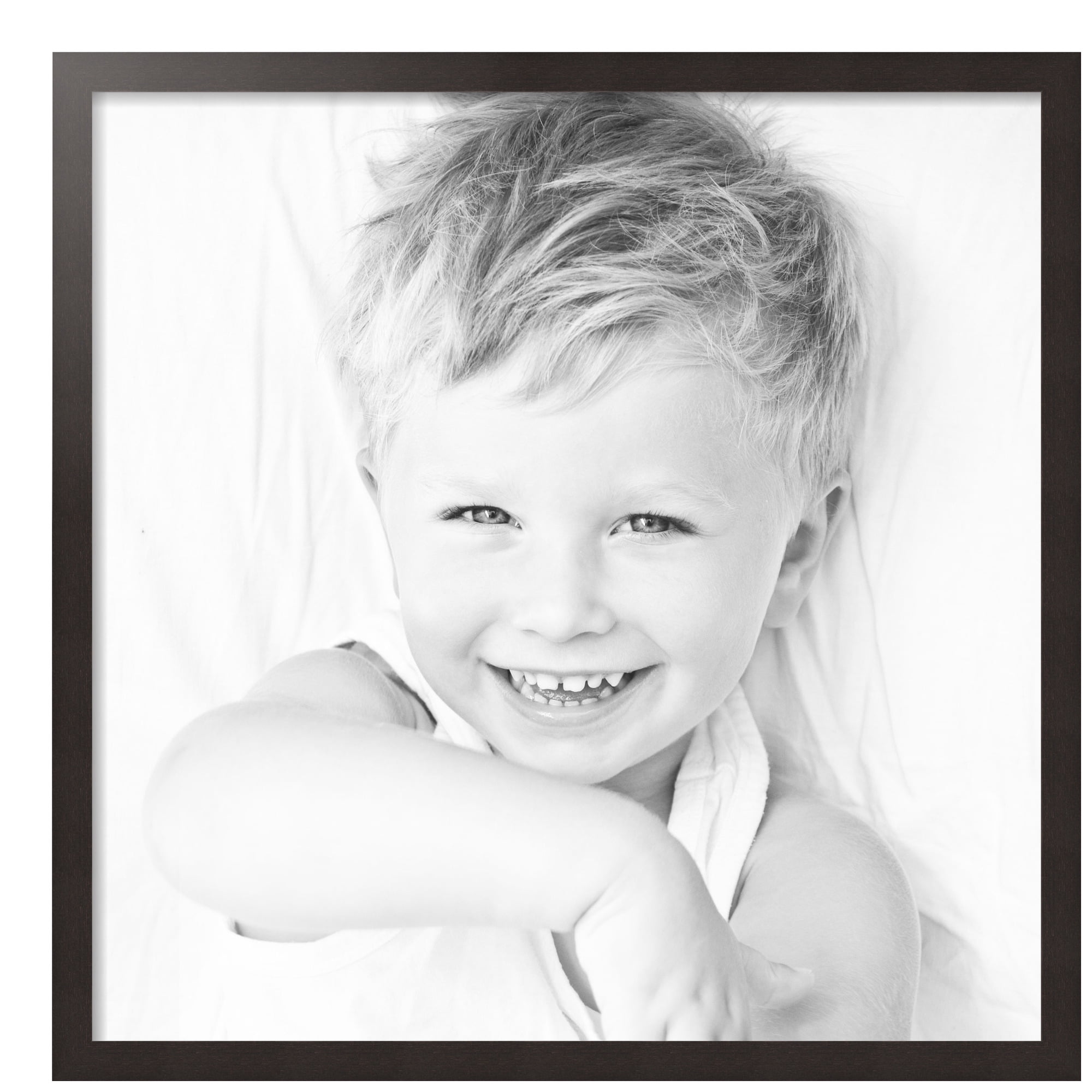 ArtToFrames 30" x 30" Coffee Picture Frame, 30x30 inch Brown MDF Poster Frame (WOM-3913),  Pack