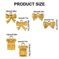 thumbnail image 3 of 5 Pack Fashion Bowknot Charm Small Pendant Bowknot Jewelry Making Accessories Suitable for Jewelry Making and Decoration, 3 of 8