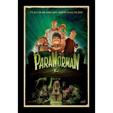 PARANORMAN - 11x17 Framed Movie Poster