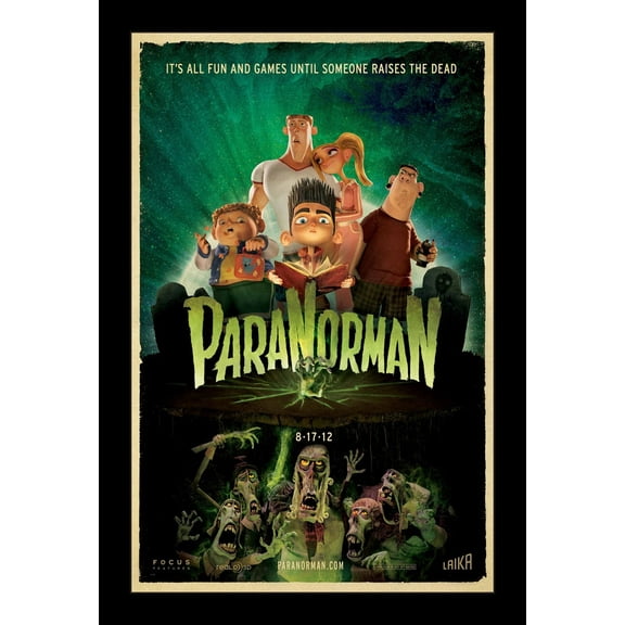 PARANORMAN - 11x17 Framed Movie Poster