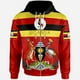 thumbnail image 2 of Sudadera con cremallera y estampado 3D de la bandera de Uganda para hombres y mujeres, sudaderas con capucha de país africano, sudaderas casuales holgadas de manga larga para la calle, 2 of 4