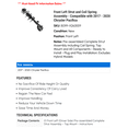 thumbnail image 2 of Front Left Strut and Coil Spring Assembly - Compatible with 2017 - 2020 Chrysler Pacifica 2018 2019, 2 of 2