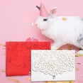 thumbnail image 3 of Mistaha 25PCS Hollow Out Wedding Invitations Cards with Envelopes Rhinestone For Wedding Bridal Shower Engagement Greeting Card Anniversary Valentine Birthday Gift for Her Mum Wife Lovers, 3 of 8