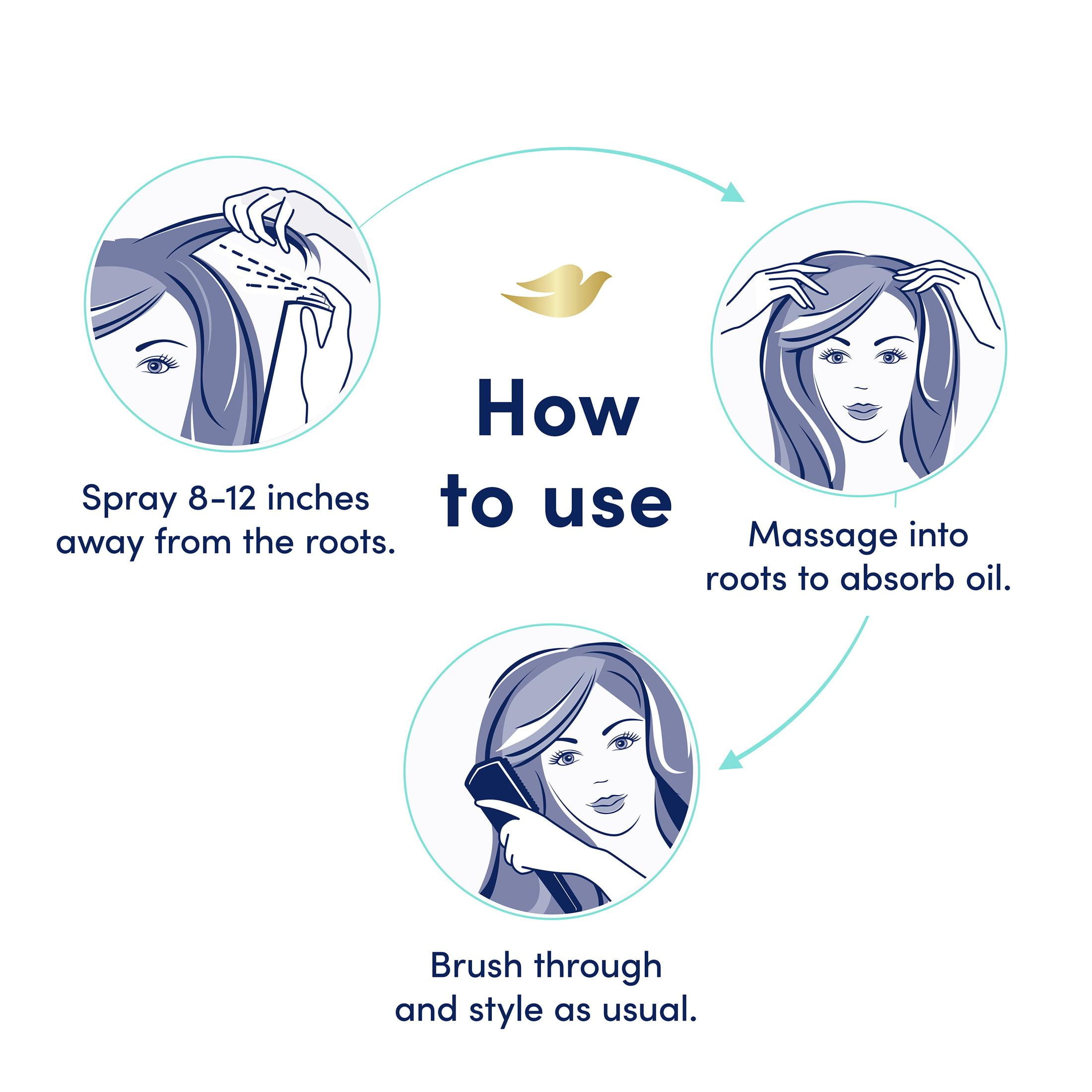 Dove Advanced Repairing Dry Shampoo, Fresh Coconut, 5 oz