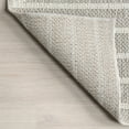 thumbnail image 3 of nuLOOM Liliya Modern Geometric Machine Washable Area Rug, 8' 10" x 12', Liliya Light Grey, 3 of 9