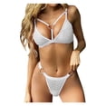 thumbnail image 1 of DPTALR Ensemble de Lingerie Sexy en Dentelle pour Femmes Soutien-Gorge + String Pyjama, 1 of 3