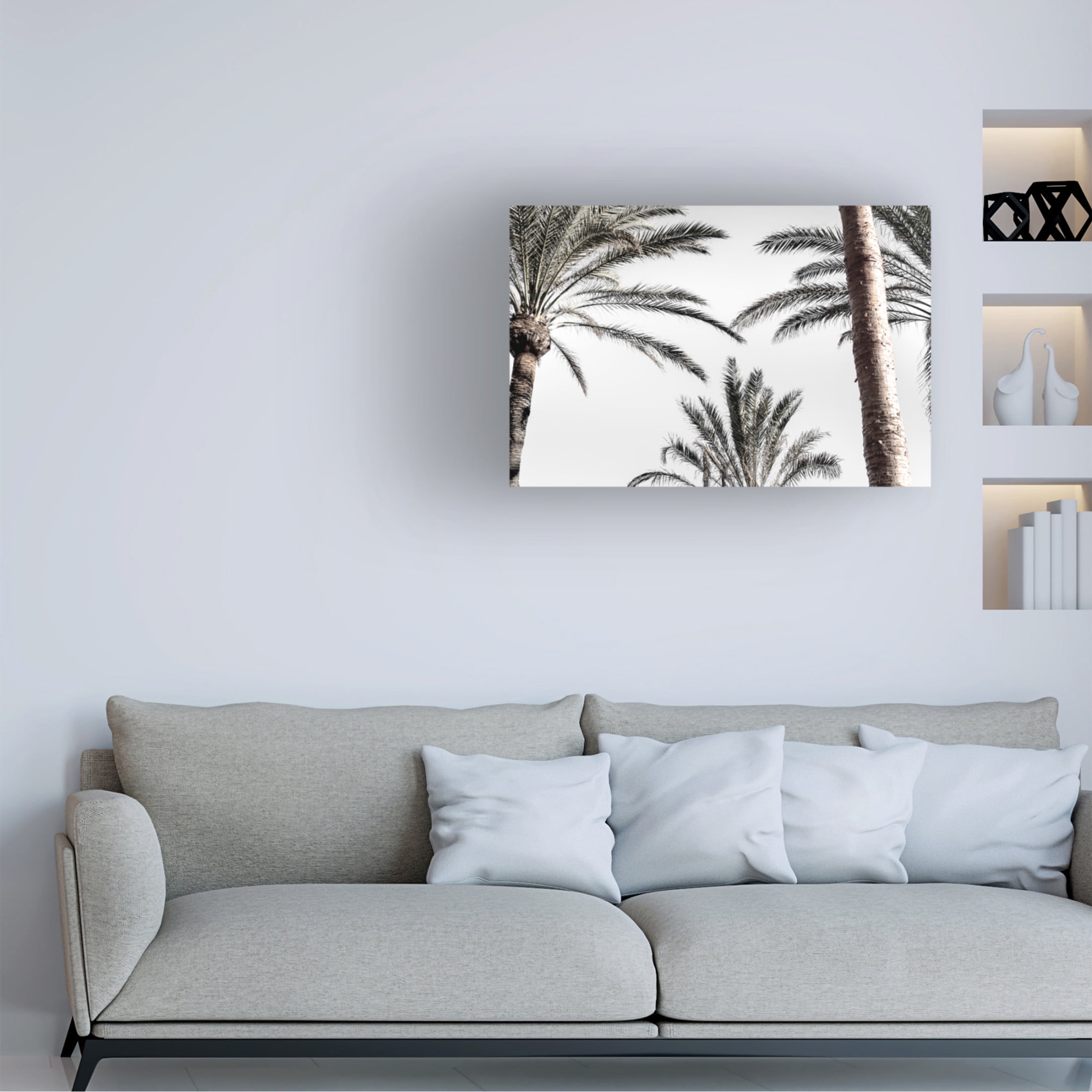 Trademark Fine Art Pictufy Studio Palm 007 Canvas Wall Art