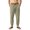 Army Green, variant on WRKEKC Mens Linen Pants Elastic Drawstring Waist Jogger Ankle Cuff Lightweight Trousers with Side Pockets for Summer Beach and Daily Relax Wear