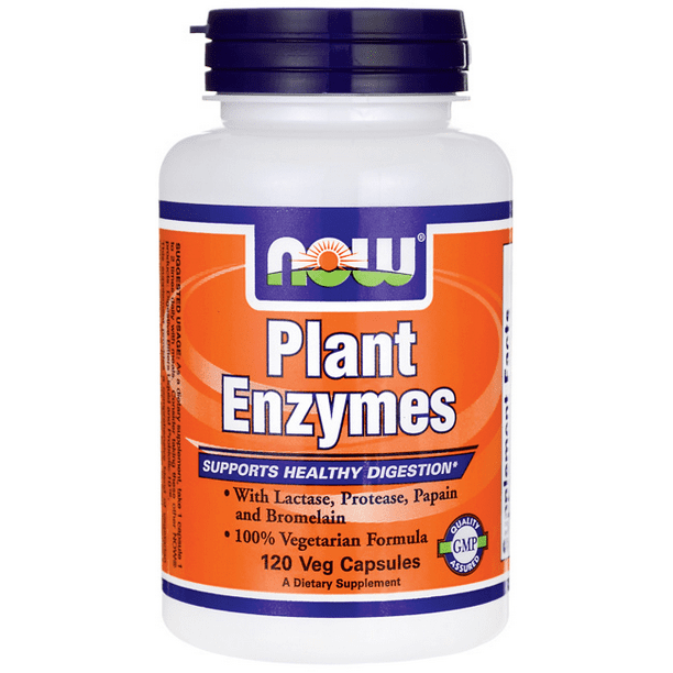 NOW Foods Plant Enzymes 120 Vegetable Capsule(s)