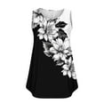 thumbnail image 3 of LYXSSBYX Tank Tops for Womens Tank Summer Solid Sleeveless Flared Trendy Casual Blouse Button Tunic Shirt Tops, 3 of 4