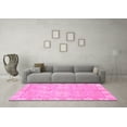 thumbnail image 3 of Ahgly Company Indoor Rectangle Abstract Pink Modern Area Rugs, 2' x 4', 3 of 4