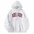thumbnail image 4 of Sudadera con capucha para hombre y mujer, ropa deportiva Y2K, informal, suave, 4 of 8