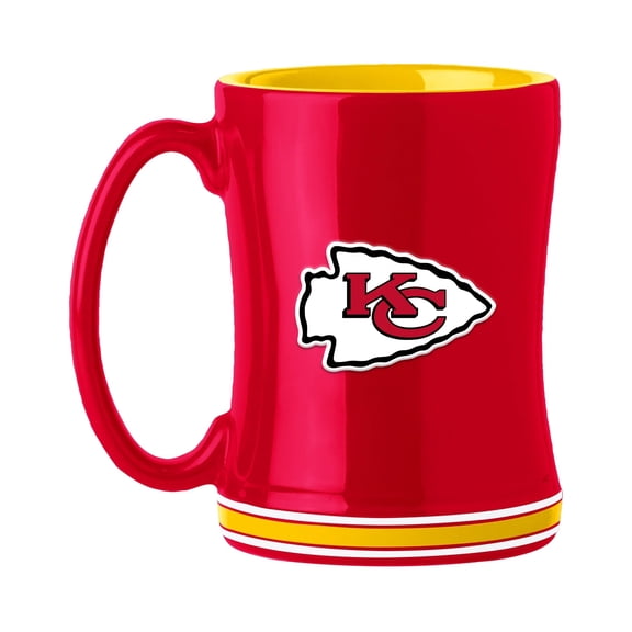 Taza De Cerámica NFL Relief 14oz Kansas City Chiefs