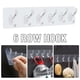 thumbnail image 1 of perchero transparente multifuncional con 6 ganchos. Seis ganchos en uno con clavos, firmemente fijados al perchero de pared., 1 of 6