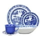 thumbnail image 1 of Vajilla 20 Piezas Cerámica Decorado Blue Willow 4 personas Vencort ABM8-7426, 1 of 2