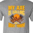 thumbnail image 4 of Inktastic Axe Throwing Funny Gift T-Shirt, 4 of 5