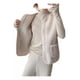 thumbnail image 2 of Chaleco De Felpa De Caballo Chaqueta Exterior Mujeres De Pie, 2 of 8