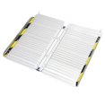 thumbnail image 1 of Rampa de umbral Ruedamann de aluminio, 600 libras, capacidad 73 cm de ancho, 1 of 9