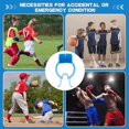 thumbnail image 3 of 25pcs Nose Clips for Nosebleeds, Swimming Nose Clip, Small Blue Nose Clip, Nosebleed Stopper, 3 of 5
