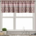 thumbnail image 3 of Ambesonne Zambia Valance & Curtain, Antique Traditional Boho, 55"x45", Dried Rose Yellow, 3 of 6