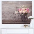 thumbnail image 2 of Design Art - Fleurs de Renoncule dans un Vase de Vélo, 2 of 4