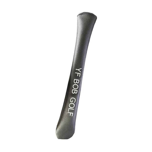 Funda para palo de alineación de golf Funda protectora para palo de golf para ejercicios de puntería Negro