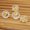 golden, variant on MATROOY Women Ear Caps Butterfly Ear Plugs Ear Plugs Ear Studs Silicone Wrap 1Pair Lot --golden-1pair