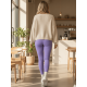 thumbnail image 3 of Pack 4 Colores Leggins Faja Termicos Afelpados Unitallas Yoga, 3 of 5