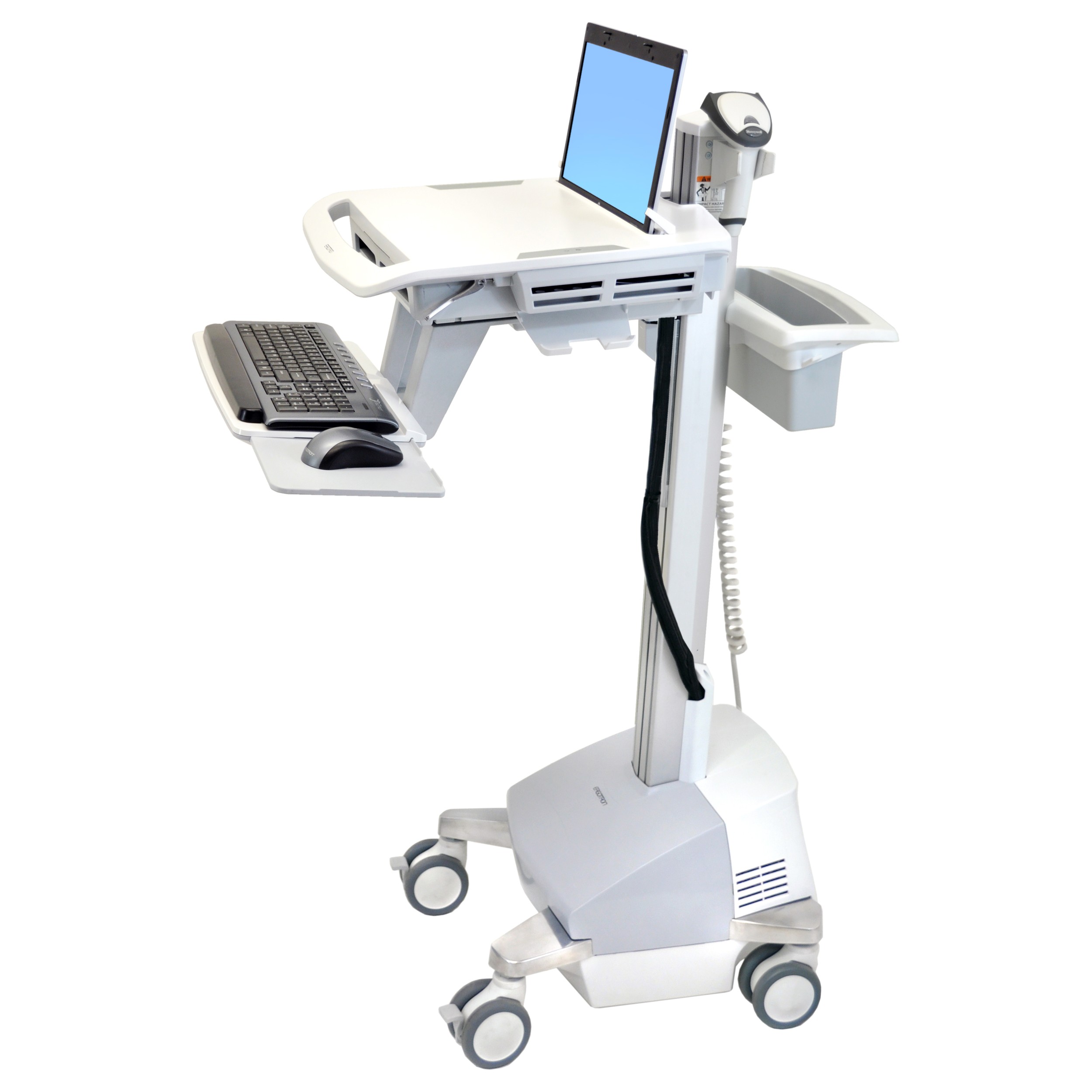 StyleView EMR Laptop Cart, SLA Powered