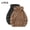 Brown+Black, variant on Men's Vintage Acid Wash Hoodie, Oversized Pullover Sweatshirt with Kangaroo Pocket, Retro Streetwear Hooded Top for Fall Winter Daily Wear