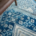 thumbnail image 5 of Nourison Persian Vintage Persian Center Medallion Ivory Blue Area Rug, 5 of 8