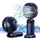 thumbnail image 1 of Portable Handheld Fan with 5 Speeds, USB Rechargeable Mini Fan LED Display - Perfect for Home Office Bedroom Outdoor Travel, 1 of 5
