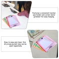 thumbnail image 3 of 8Pcs Dry Erase Pockets Dry Erase Sheets Sleeves Reusable Sheet Protectors, 3 of 9