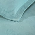 thumbnail image 6 of Supeior Paisley Cotton Decorative 3-Piece Bedspread Set, All Season Breathable Bedspreads, Queen, Aqua, 6 of 9