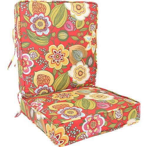 Jordan Manufacturing Outdoor Deep Seating Cushion, Multiple Patterns