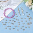 thumbnail image 3 of 1 Box 300Pcs 18K Gold Filled Spacer Beads 6mm Smooth Round Metal Beads Gold Plated Seamless Circle Ball Loose Spacers for Jewelry Making Necklaces Bracelets Earrings DIY Craft Supplies, 3 of 8