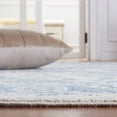 thumbnail image 4 of SAFAVIEH Blair Arline Traditional Machine Washable Runner, 2'2" x 8', Beige/Grey Blue, 4 of 8