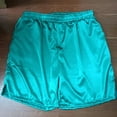 thumbnail image 3 of ITSAME Men's Casual Shorts, Elastic Waist with Pockets Lightweight Summer Active Beach Homewear Shorts Green S, 3 of 4