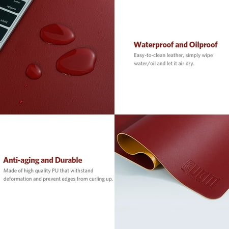 Large Mouse Desk Pad 31 5 X 15 7 X 0 08 Atailorbird Dual Sided