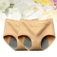 thumbnail image 2 of 2 bragas fisiológicas a prueba de fugas para la menstruación, bragas de encaje sin costuras para mujeres - Talla L (color aleatorio), 2 of 8