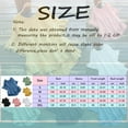 thumbnail image 2 of Womens Blouses Spring Summer Clothing Solid Button Back Ruffled Trim Blouse Casual Short Sleeve Blouse Streetwear, 2 of 6